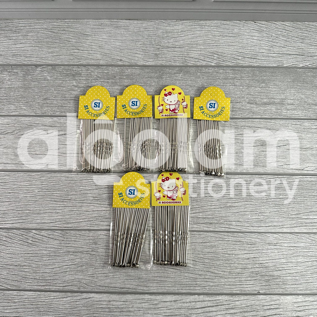 SATU PACK ( 20 PCS ) Urek Pembersih Telinga Monel Korek Kuping Logam Besi Stainless lengkap