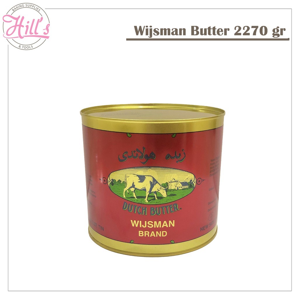 

New WIJSMAN BUTTER 2270 gr / MENTEGA WISMAN WYSMAN BUTER 2 kg 2kg 2270gr Terlaris