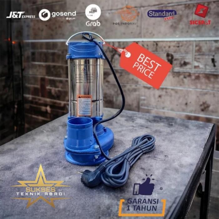 Mesin Pompa Celup Air Kotor 2HP submersible pump Kolam ikan 4inch 220v