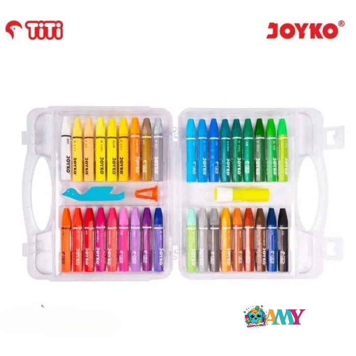 

(1TUBE ISI 36WARNA) JOYKO CRAYON 36 C CASE AMY STASIONARY