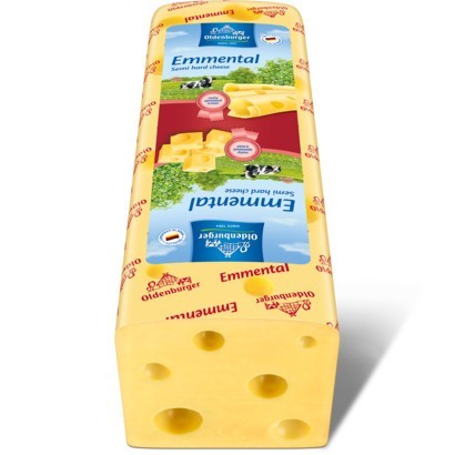 

Emmental Cheese Oldenburger / Keju Emmental Oldenburger - REPACK