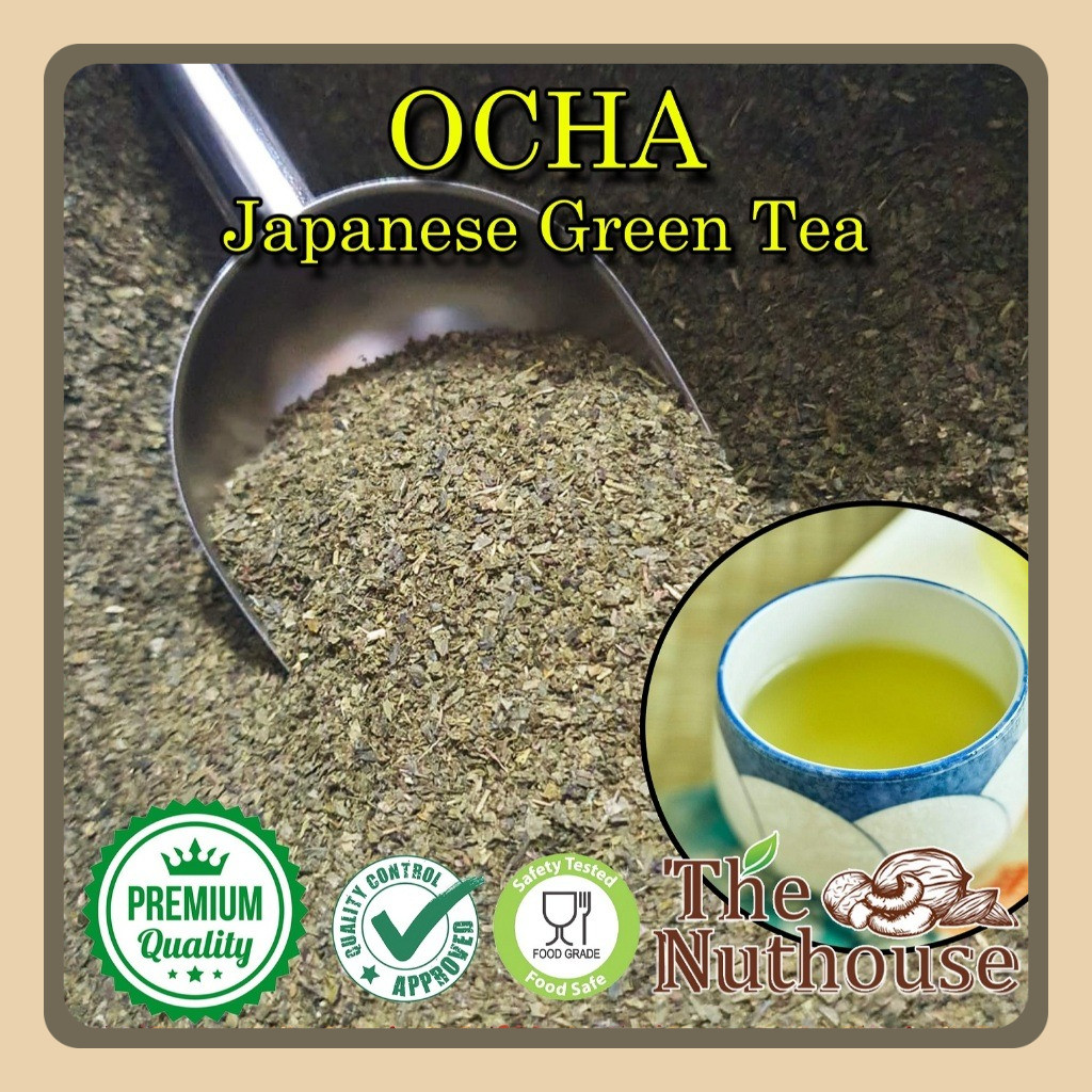 

1kg Ocha Japanese Green Tea / Teh Hijau Jepang [Premium Tea Leaves]