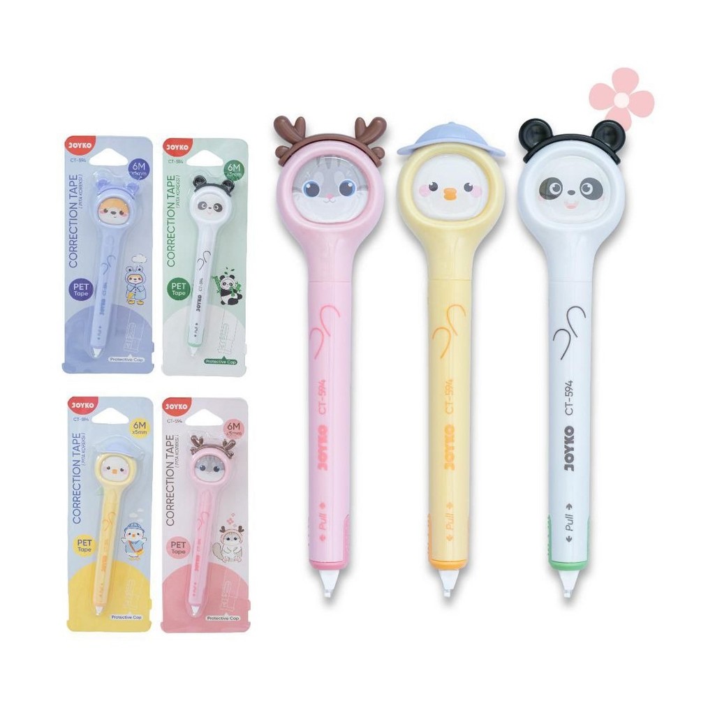 

Correction Tape / Tipe-X Kertas / Penghapus Pulpen Pita - Joyko CT-594 MURAH