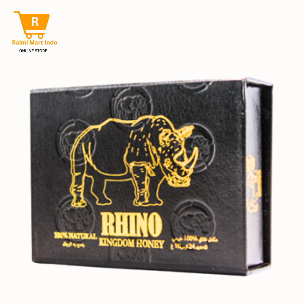 

Rhino Kingdom Honey Malaysian Honey one box with 24 sachets From Vital Honey Royal Syrup