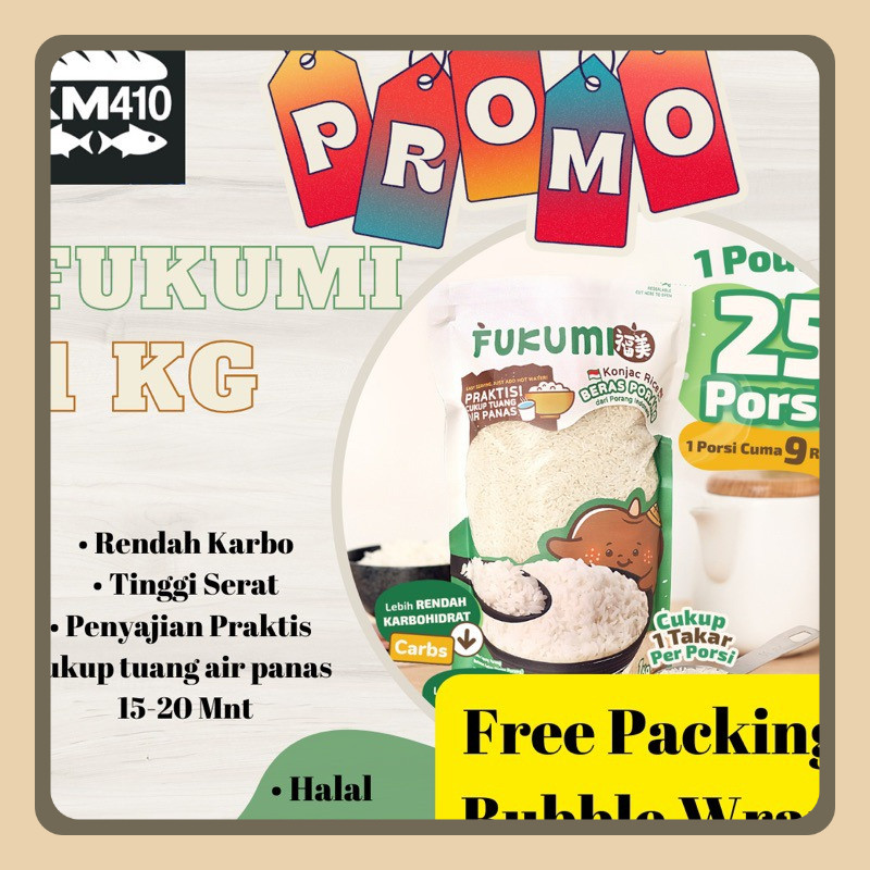 

FUKUMI BERAS PORANG 1 Kg