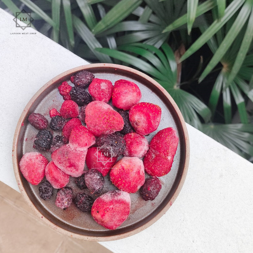 

Frozen Mix Berry Local / Buah Lokal Mixberry 500gr