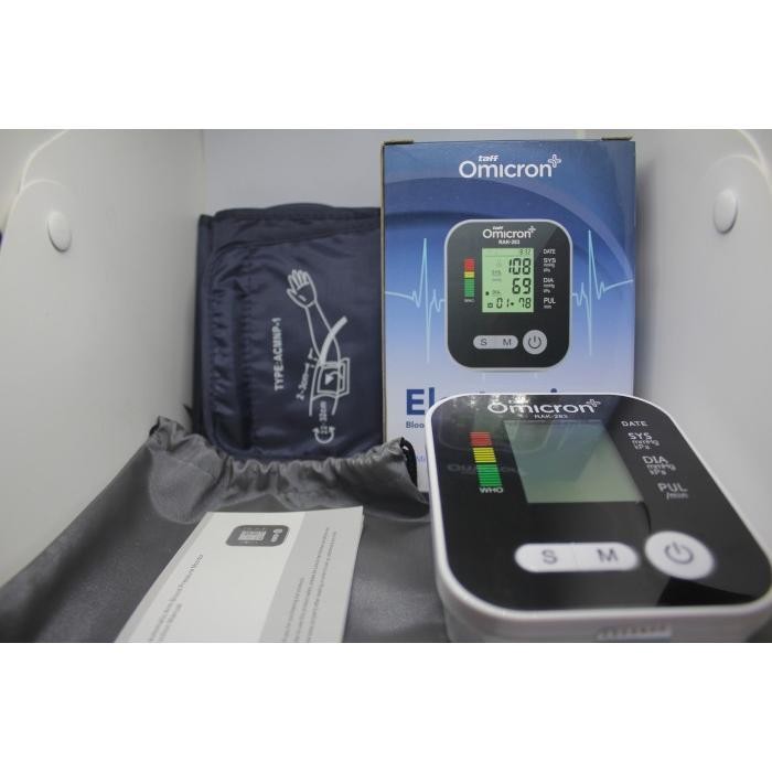 Hot Produk Tensimeter Digital Alat Tensi Darah Digital Alat Ukur Tekanan Darah - Puth no vioce - Ten