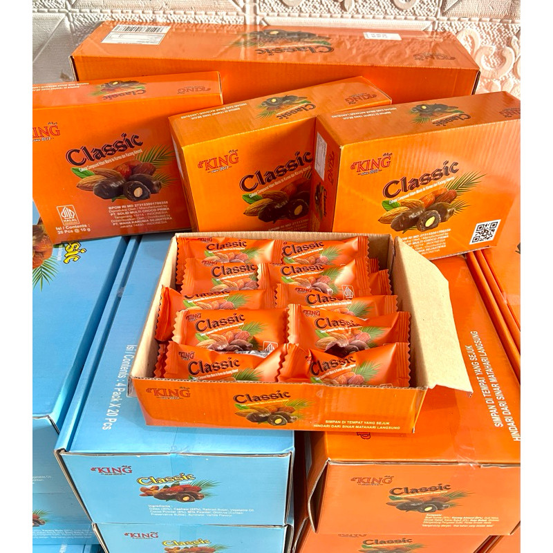 

Box Kecil Kurma Almond Coklat Isi 20 Pcs