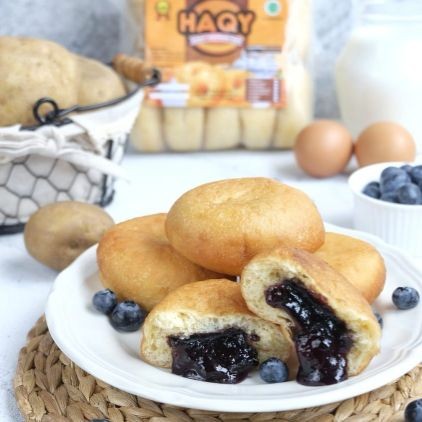 

Donat Haqy Isi Coklat