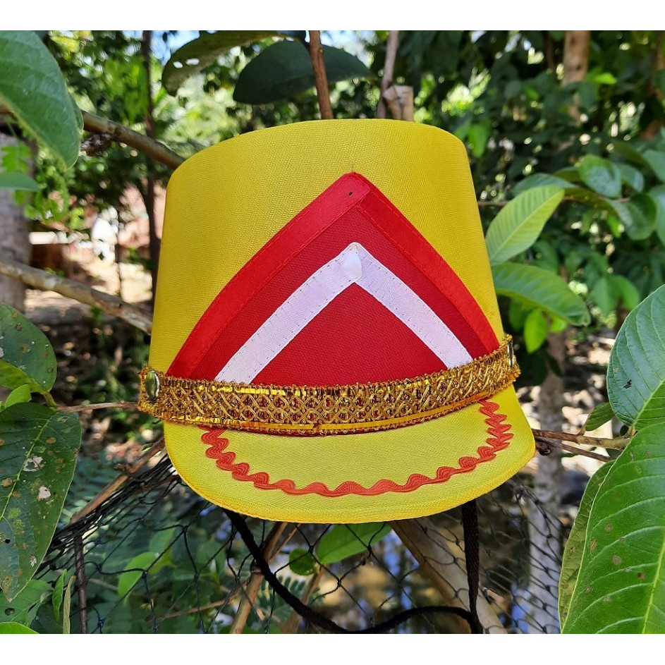Grosir Topi Drumband Bisa Request Model Segitiga (TK, SD, SMP dan SMA)