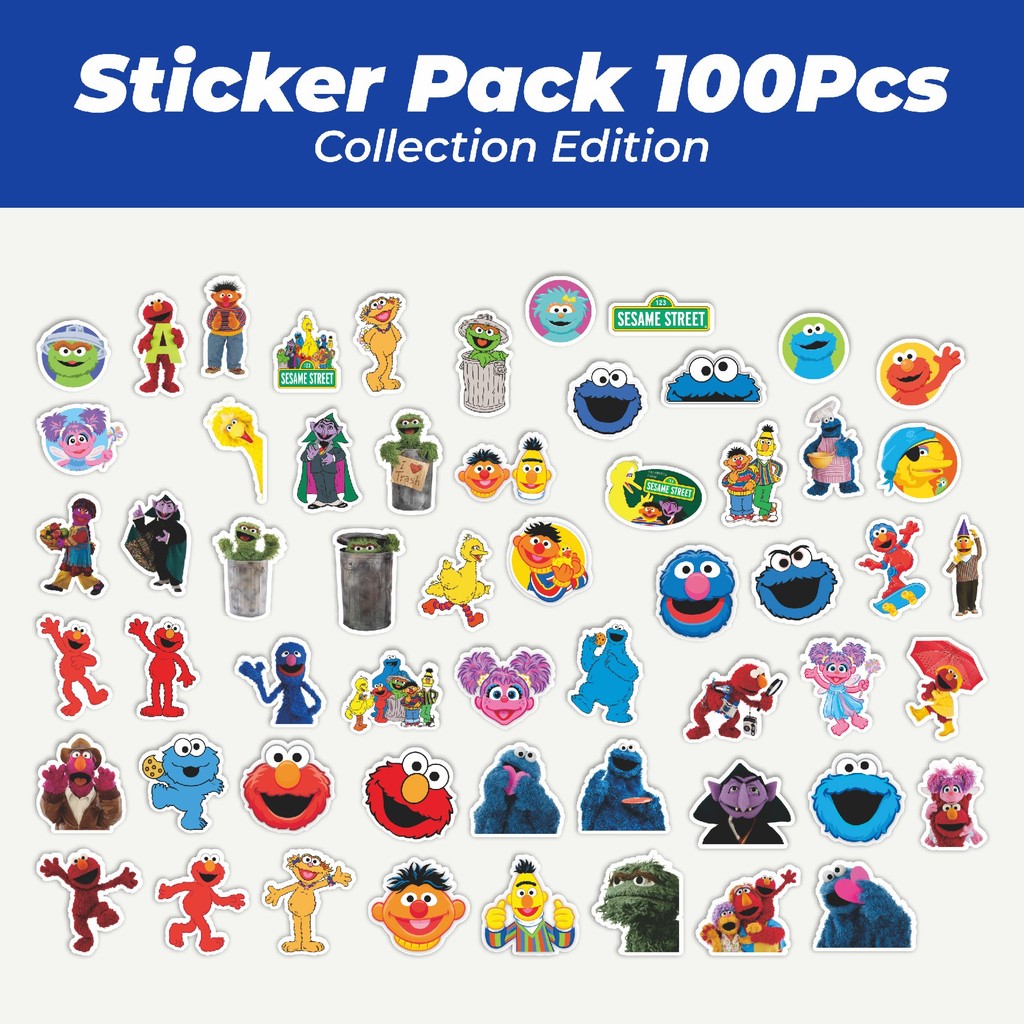 

Hot Stiker Kartun Kaws & Sesame Street Lucu Anti Air Stikers Berperekat Waterproof Sticker Decal Buat Motor Helm Buku Journal Koper Casing HP Laptop Botol Minum