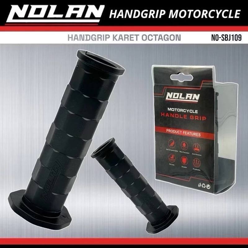 HANDGRIP NOLAN OCTAGON GRIP TRAIL MODEL DAYTONA KLX HANDFAT OKTAGON UNIVERSAL MATIC BEBEK CROSS