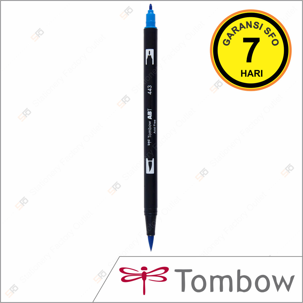

Dual Brush Pen Tombow 443 - Turquoise - ABT Satuan