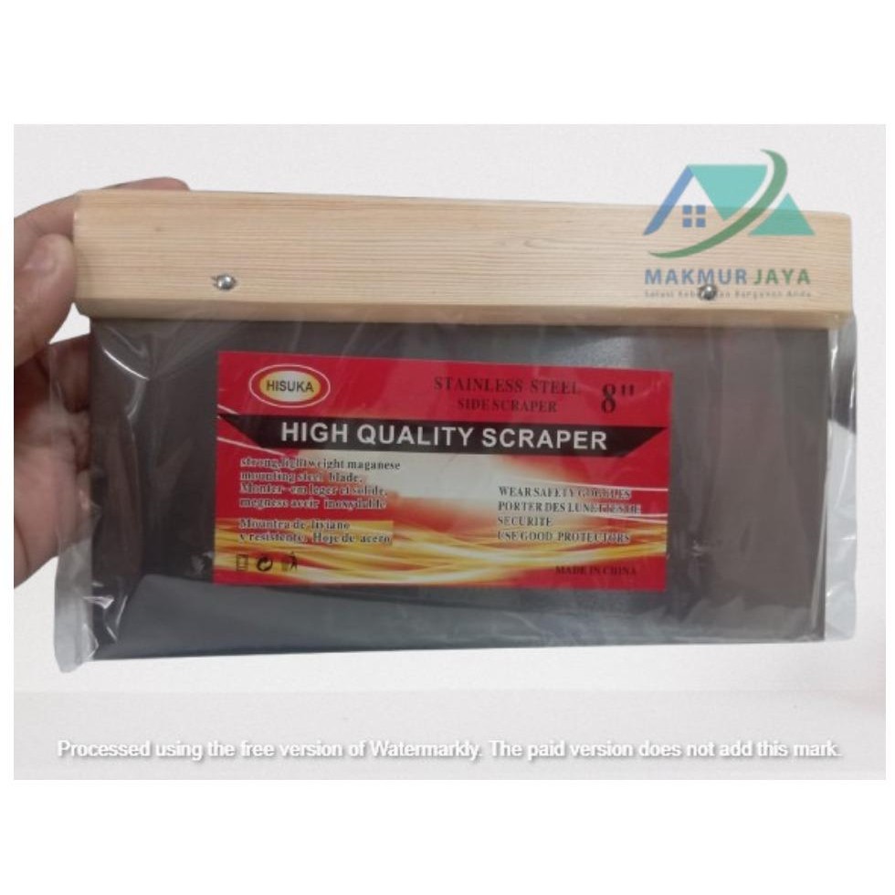 SCRAP KAPE HISUKA 8 Inch / SCRAP KAPE BESI
