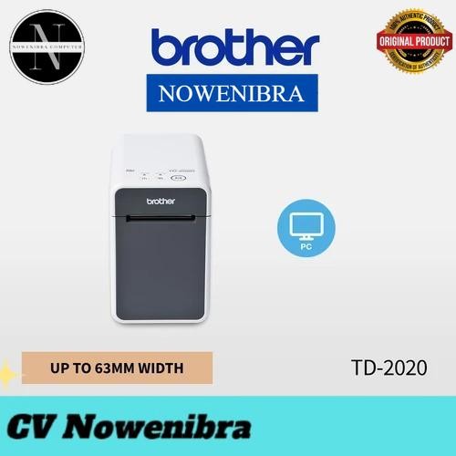 Brother Printer Label TD-2020 Compact Desktop Thermal TD2020
