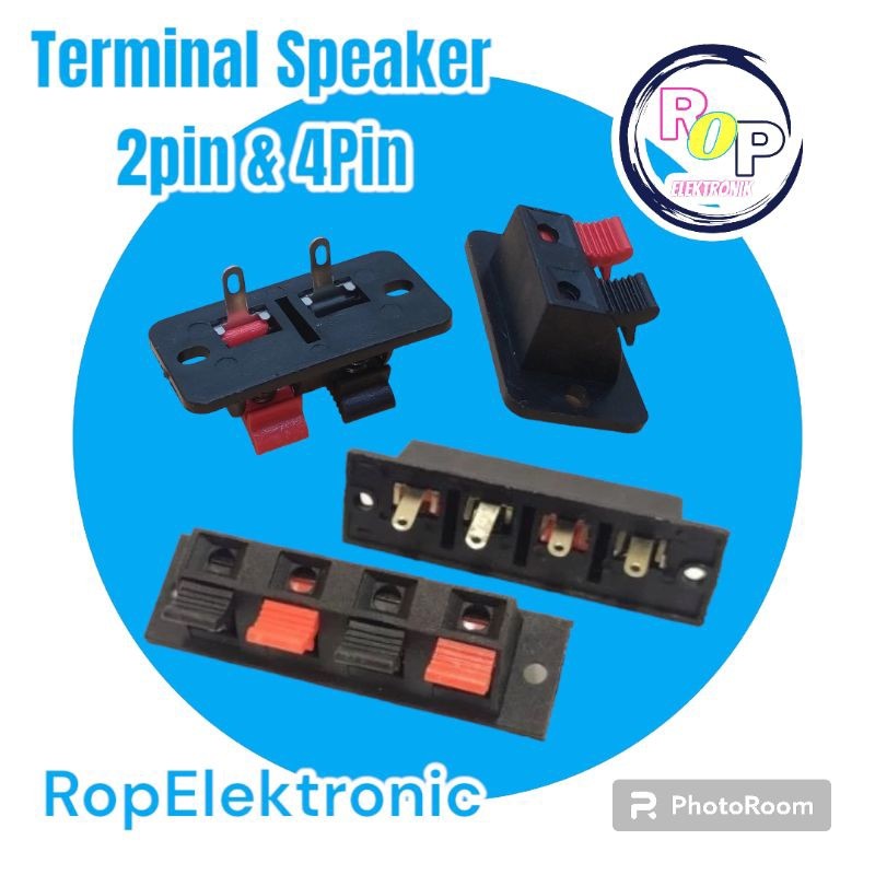 New Terminal Speaker 2 Pin Dan 4 Pin KonektorPremium
