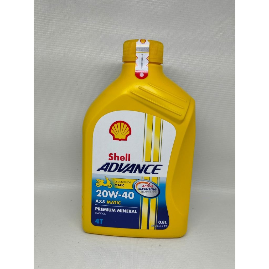 original Shell oli mesin metic AX5 20W-40 all motor metic oli sintetis