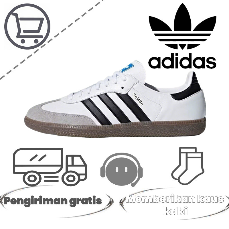 adidas originals SAMBA OG Sole sepatu anti-selip dan lembut, memberikan sensasi kaki yang sangat nya