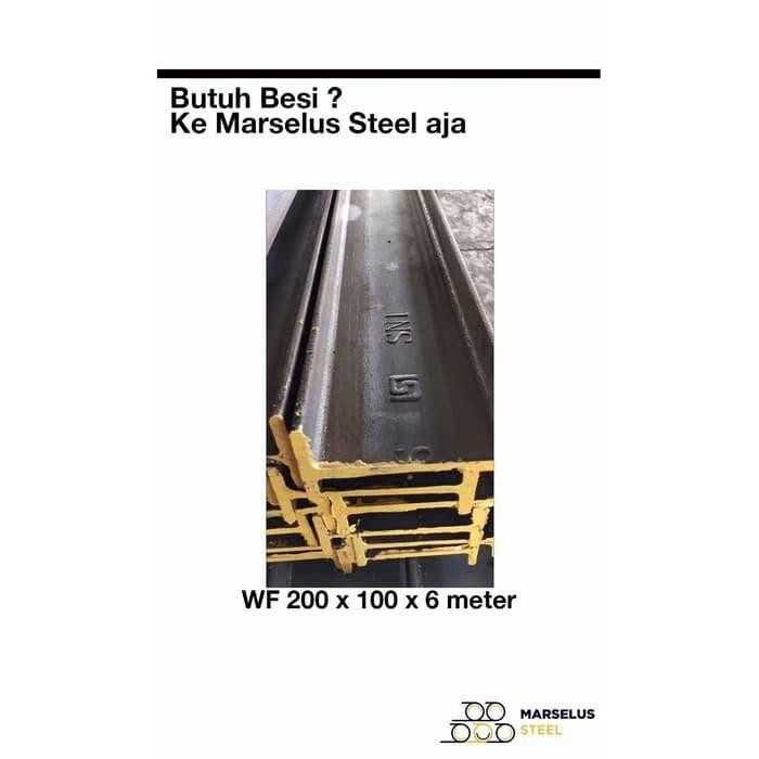 H-Beam 250 x 250 x 9 x 14 - 12 meter/ Besi HB 250 Gunung Garuda H Beam