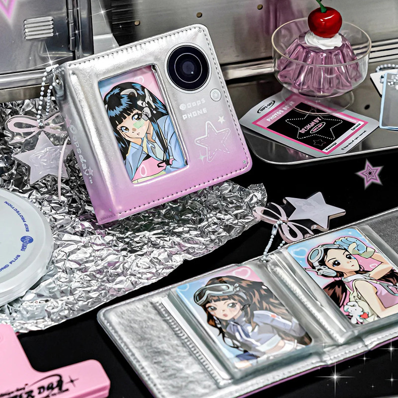 

Photo Card Binder Photo Card Packaging Supplies Kpop Photocard Holder Idol Card Colelct Book Kpop Photo Album 포토카드 바인더