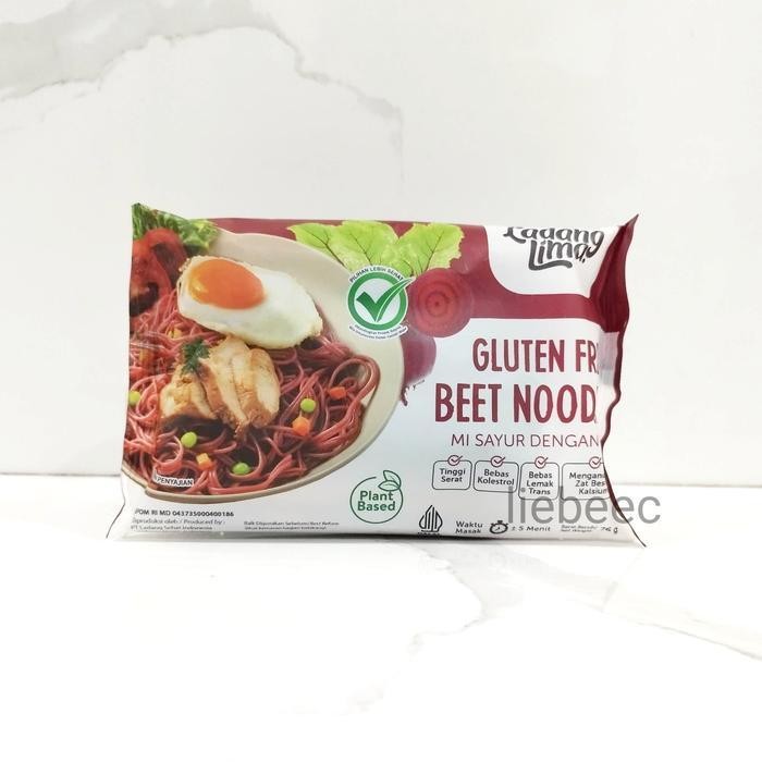 

[PROMO EXP TERBARU] Ladang Lima Beet Noodle Gluten Free | Mie Sehat Bergaransi Terlaris