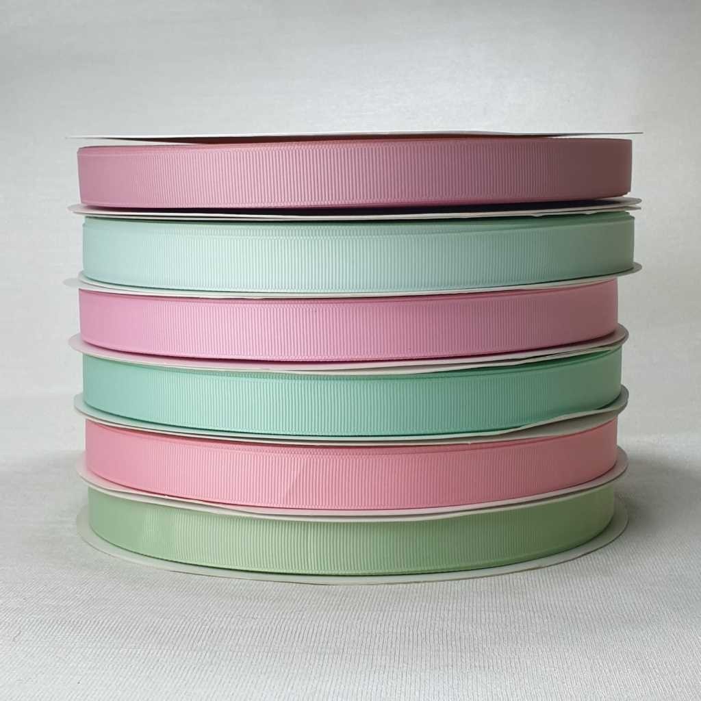 

1 ROLL - 18 METER ( 20 YARD ) PITA GROSGRAIN PREMIUM 1.9 CM ( 2 CM ) | GG 3/4" | BAGIAN 3