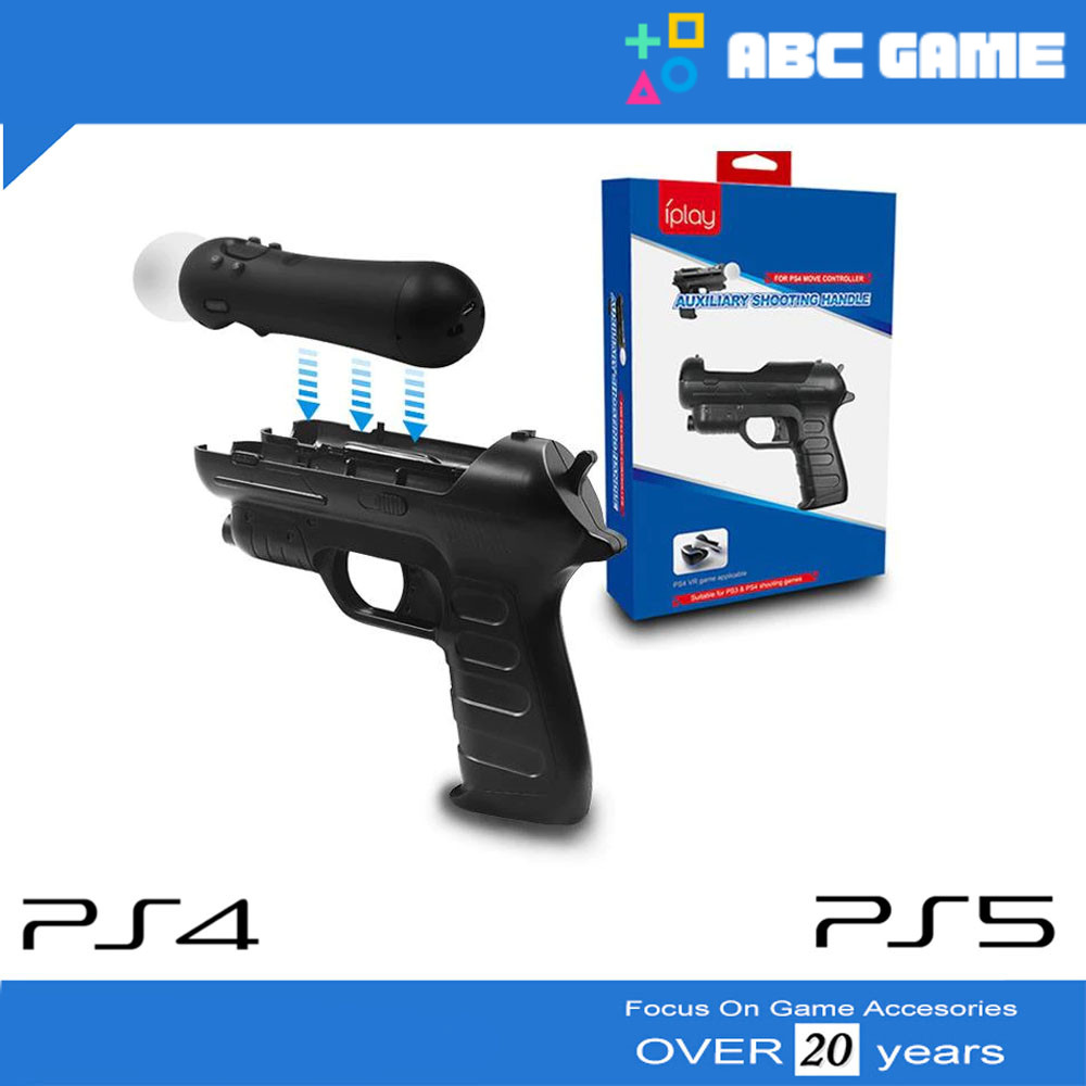 Pistol Tembakan Game Gun Shooting Handle Move Controller PS3 PS4 PS5