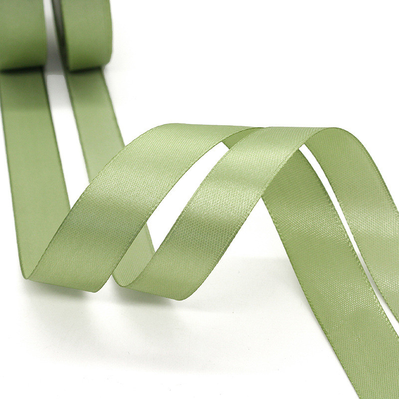 

Sage Green Ribbon 22meters/Roll 10/15/20/25/30/40/50mm Crafts Bow Handmade DIY Gift Wrap Party Wedding Decorative