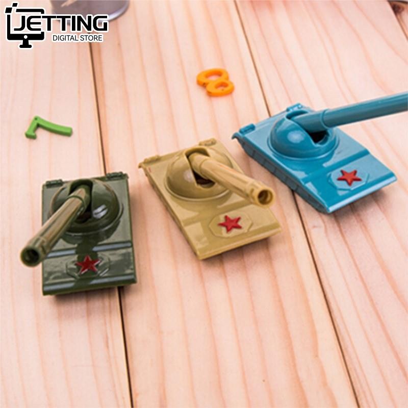 

1PC Funny Military Weapons Shape Magic Tank Ballpoint Pens Black Ink Stationery Office School Supplies Random Color