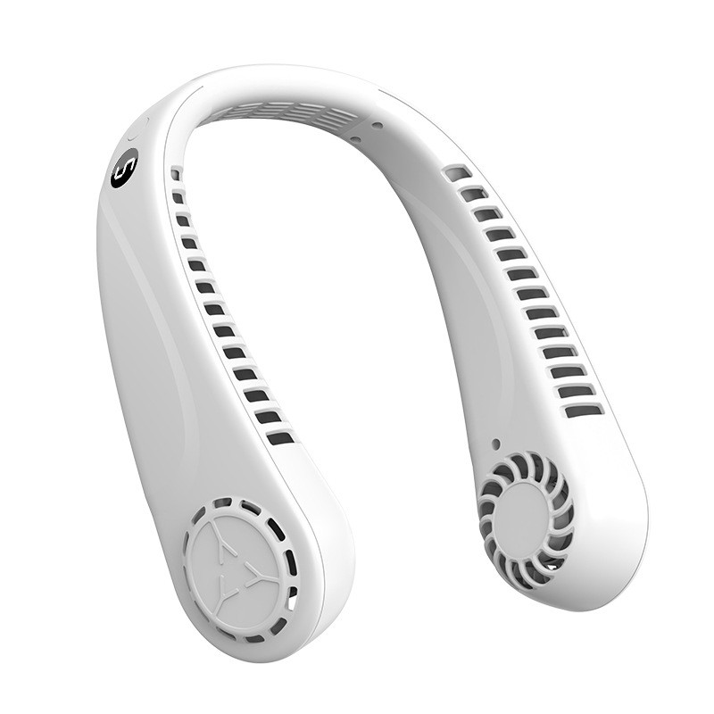 air Cooling Neck Fan Rechargeable Mini Usb Portable Cooling Fan Outdoor Portable Mini Bladeless Neck