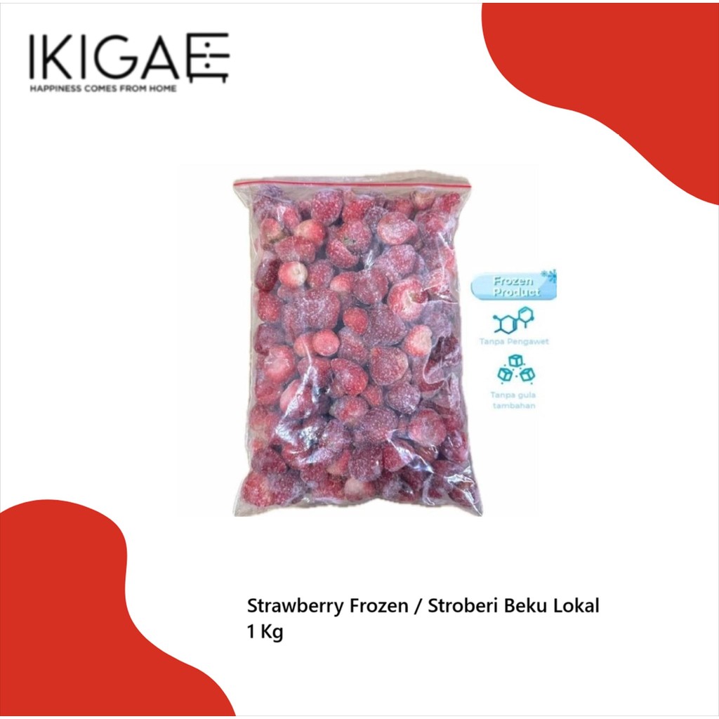 

LOKAL STRAWBERRY FROZEN / STROBERI BEKU 1 KG