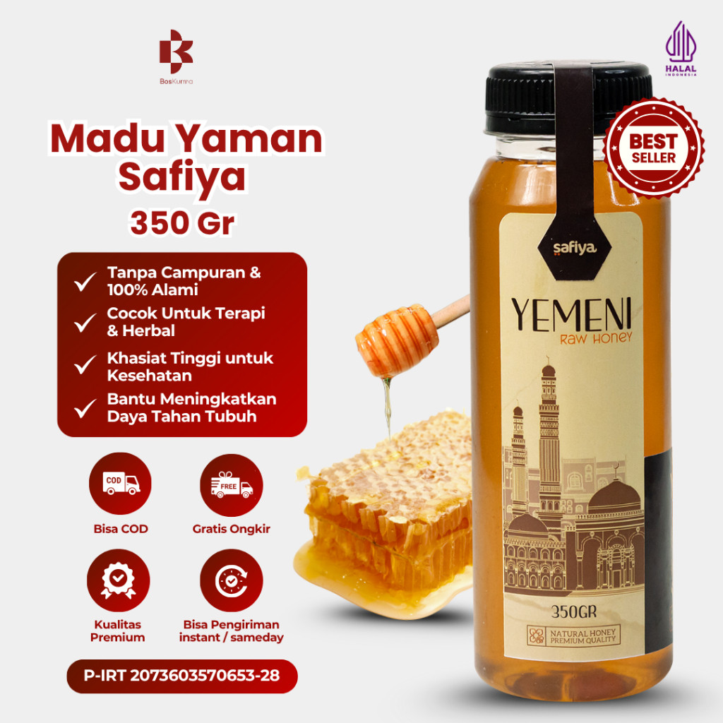 

JAMIN MURAH !!!Madu Yaman Marai Asli 350 Gram Original Safiya(BISA LANGSUNG ORDER)