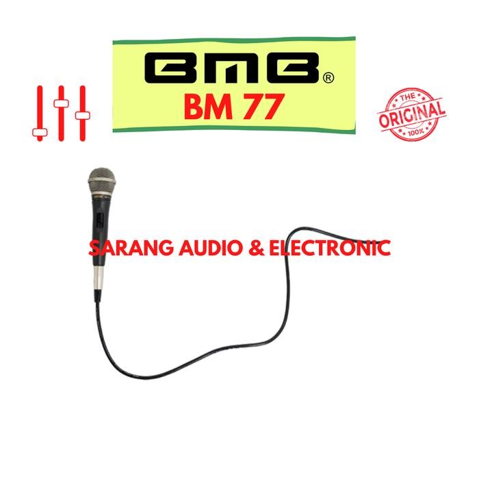 Mic microphone BMB BM77 Original BMB BM 77 mic kabel karaoke