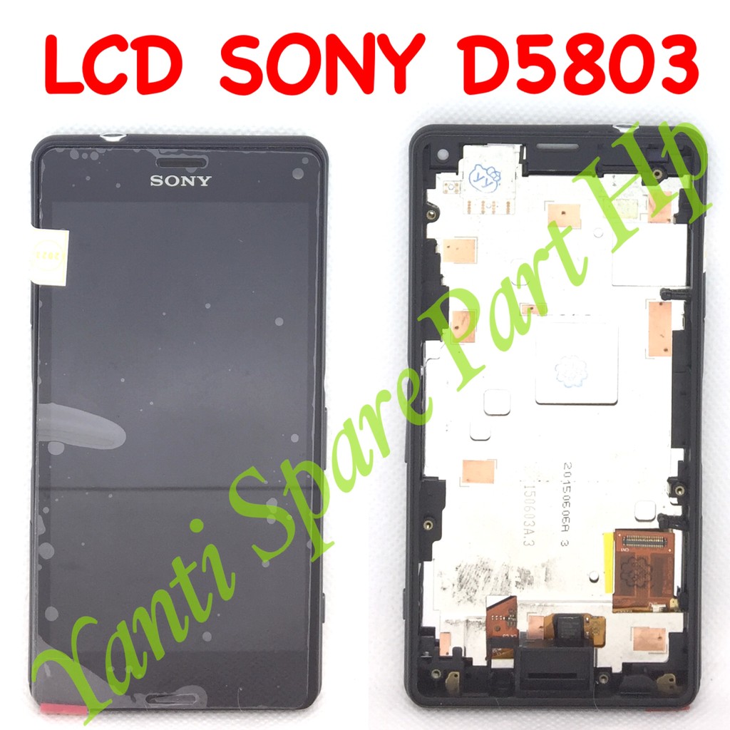 Lcd Touchscreen Sony Z3 Compact Z3 Mini Z4 Compact Z4 Mini D5803 D5833 Fullset Original Terlaris New