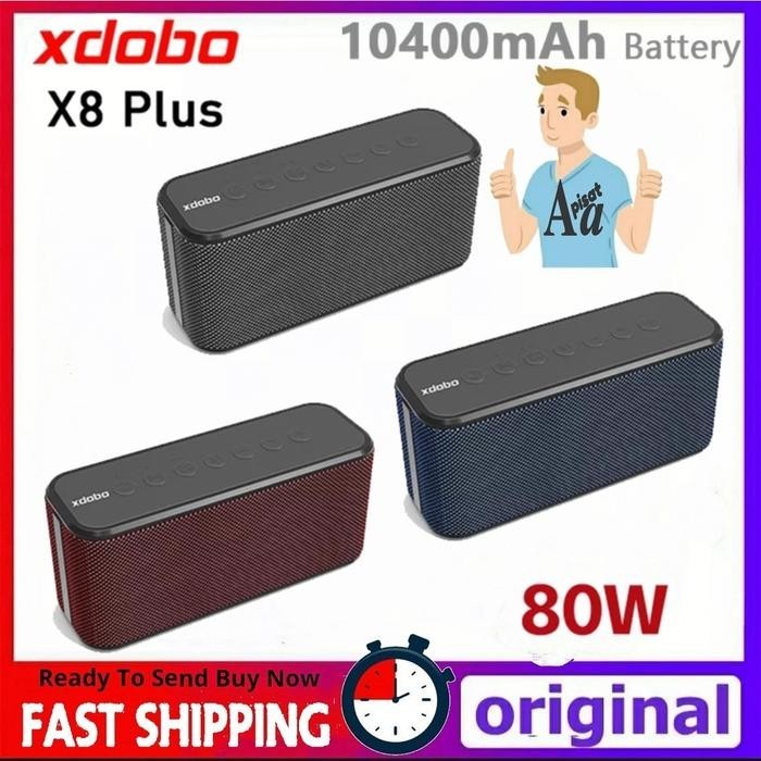 XDOBO X8 PLUS 80W Deep Bass Speaker Wireless Bluetooth Original