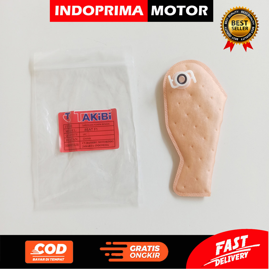 TAKIBI  PAMPERS BEAT FI. SARINGAN FUEL PUMP INJEKSI HONDA BEAT POP. BEAT ESP K25 KZL K44