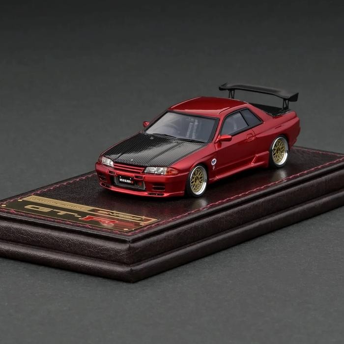ORIGINAL IG-2690 - IGNITION MODEL Nissan Skyline GT-R Nismo R32 Red Metallic