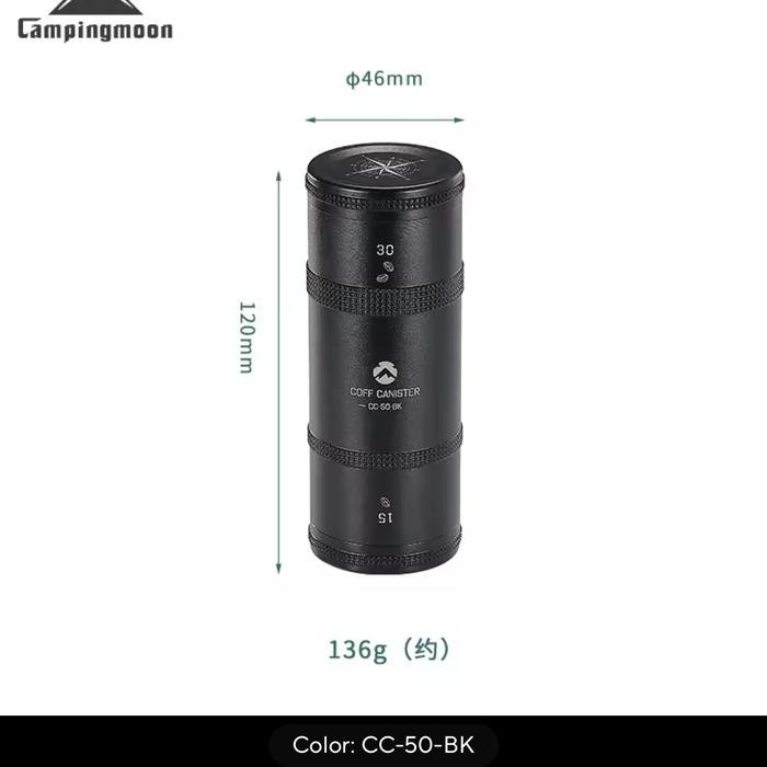 

Terbaru CAMPINGMOON CC-51-BK MEDIUM COFFEE CAN Black Tabung Isi Wadah Biji Kopi Camping Outdoor - Cc50BK Terlaris Tbk