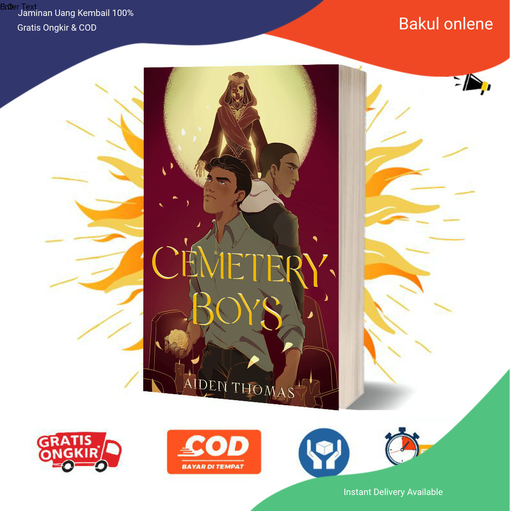 Buku eng Cemetery Boys by Aiden Thomas (English)