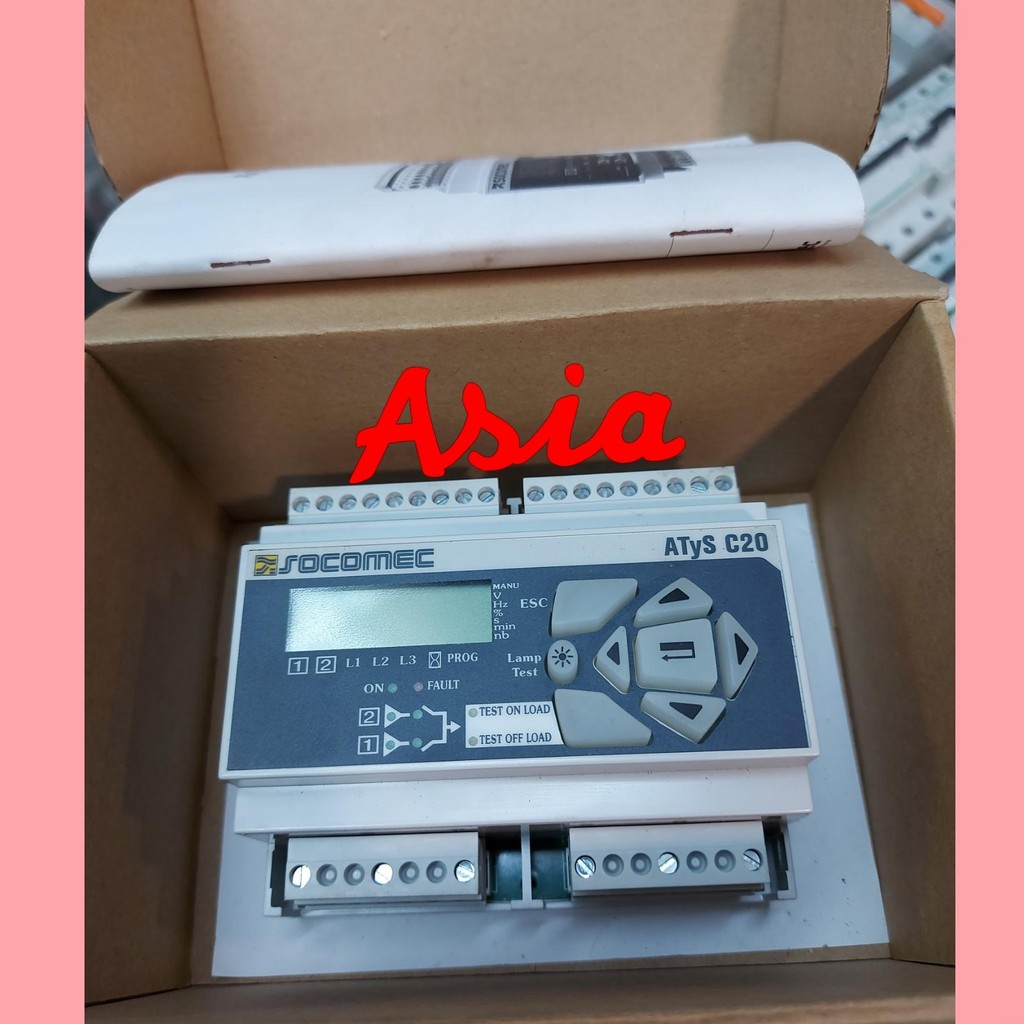 CONTROLLER SOCOMEC ATyS C20 100A CONTROL RELAY SOCOMEC ORIGINAL