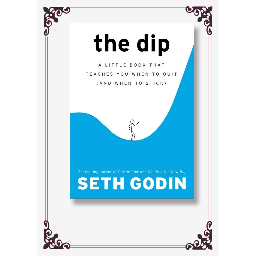 Buku Import The Dip by Seth Godin