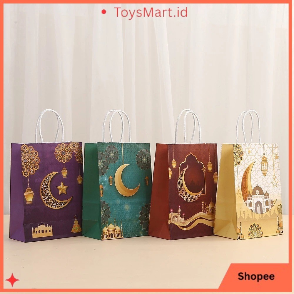 

PAPER BAG GOODIE BAG TAS KADO HADIAH HAMPERS EDISI LEBARAN IDUL FITRI EID MUBARAK