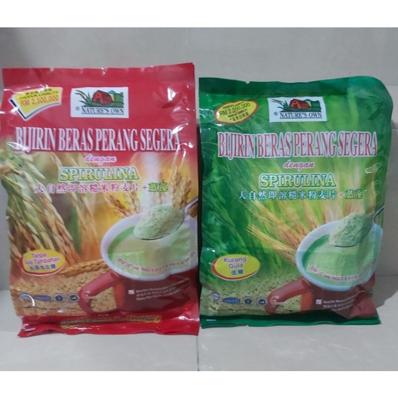 

Instant Cereal With SPIRULINA