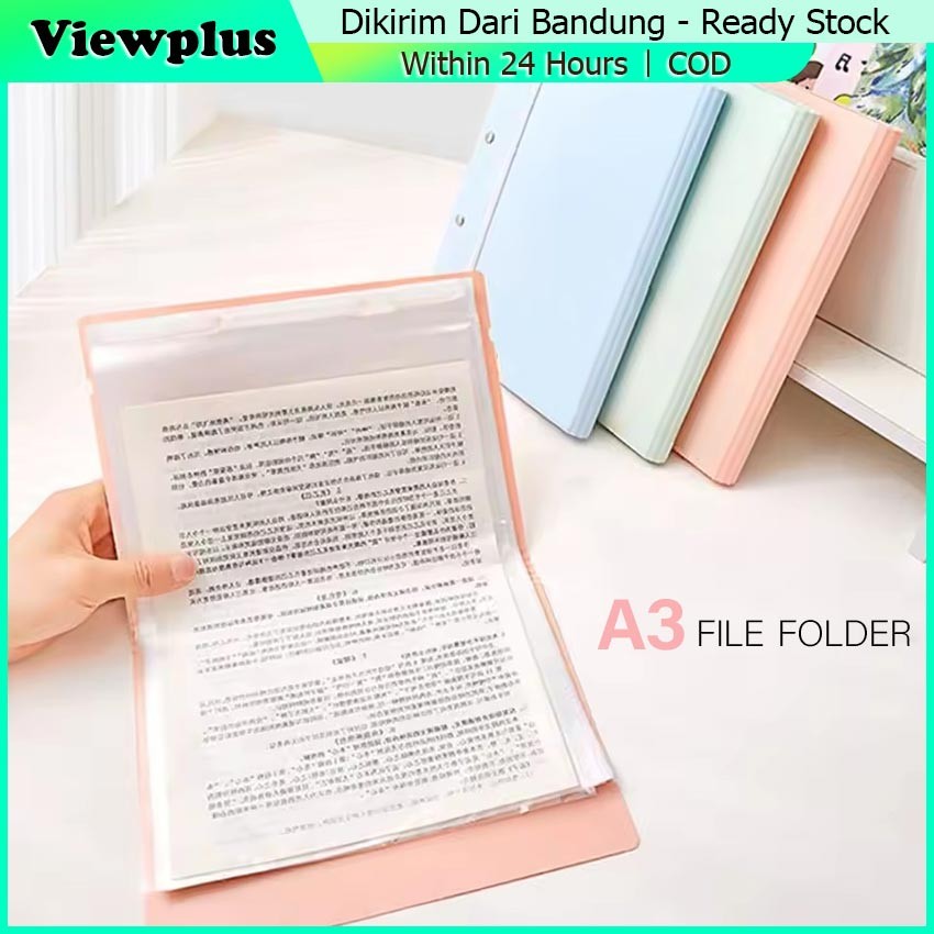 Display Book A3 Clear Holder Document Keeper A3