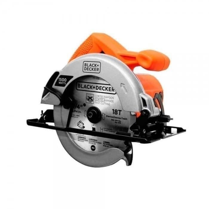 Black Decker Mesin Gergaji 184 mm 1400 Watt 36T Blade CS1004 CS 1004