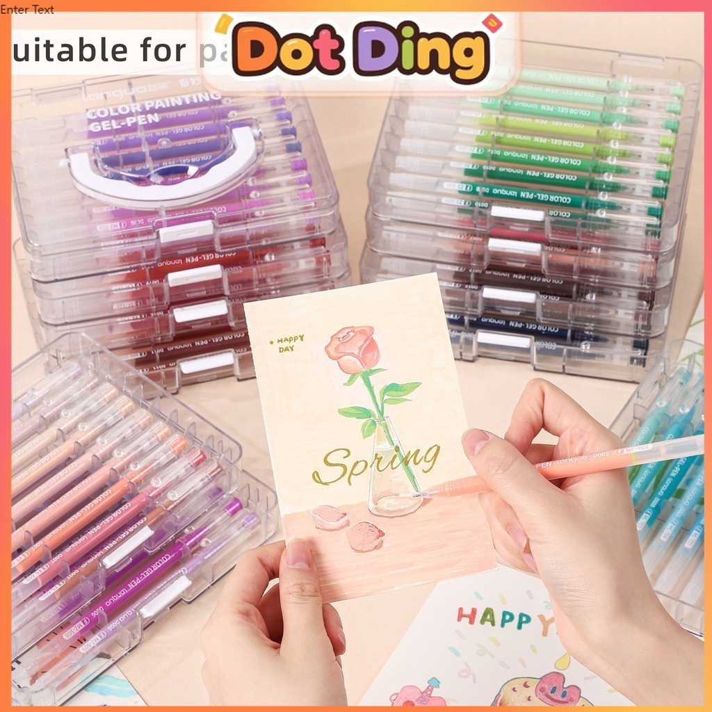 

[DOTDING] ‌Set Pensil Warna 99 Variasi Kotak Portable Dengan Klip Spidol Warna Pastel Morandi 0.6mm Perfect Untuk Bullet Journal Scrapbooking