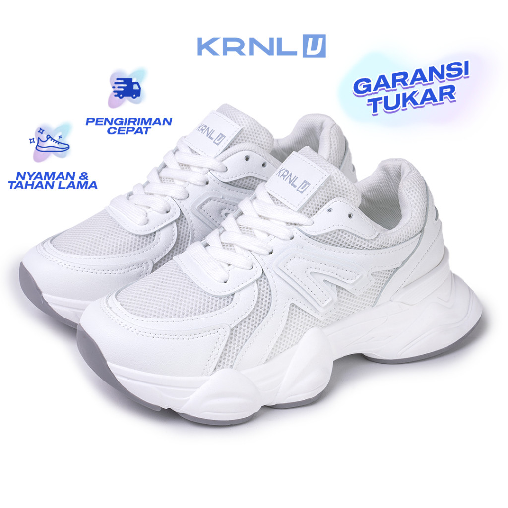 CF45RF KRONIKEL Ahyeon Sepatu Wanita Putih Krnl U