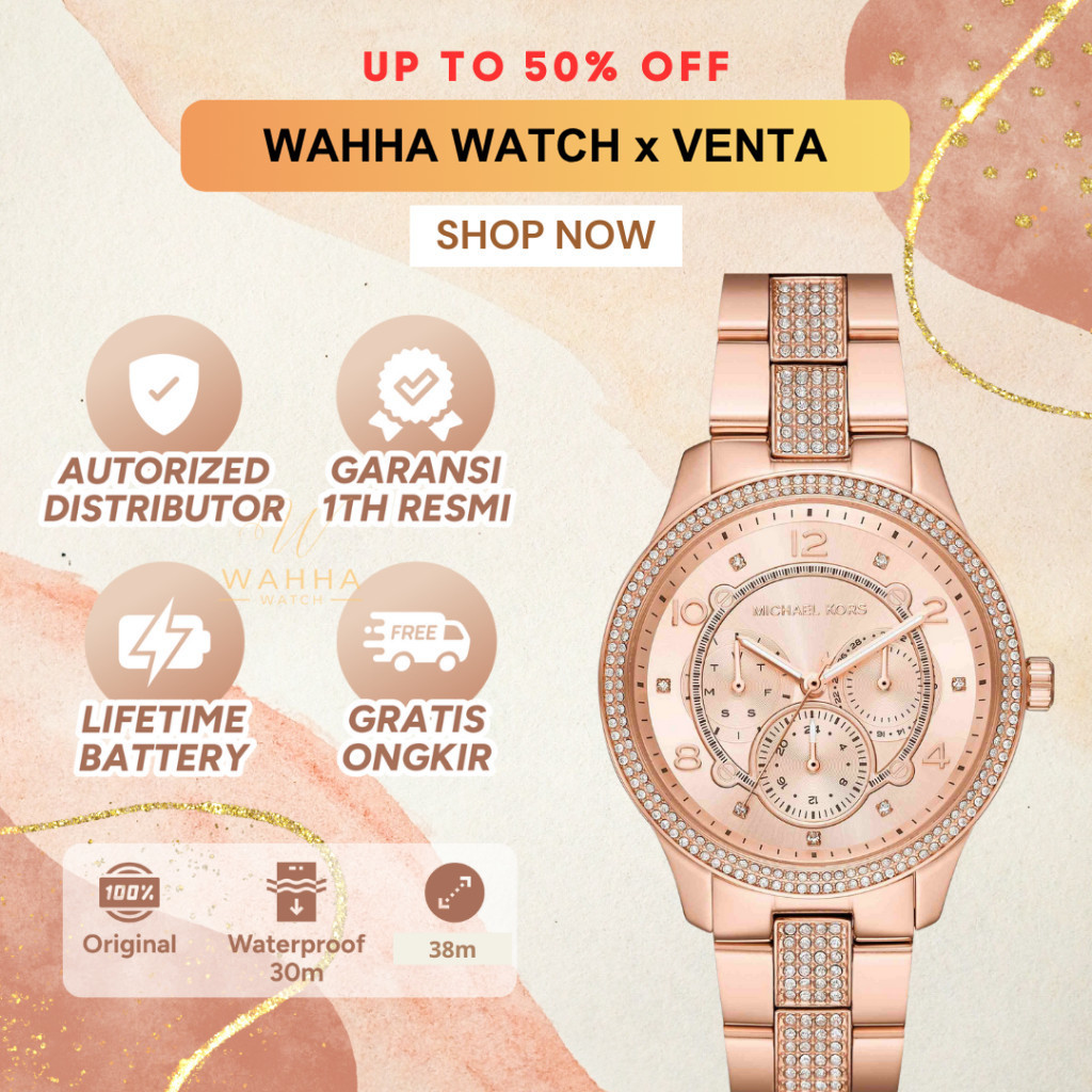 Jam Tangan  MK 6614 Original  Wanita [BERGARANSI]