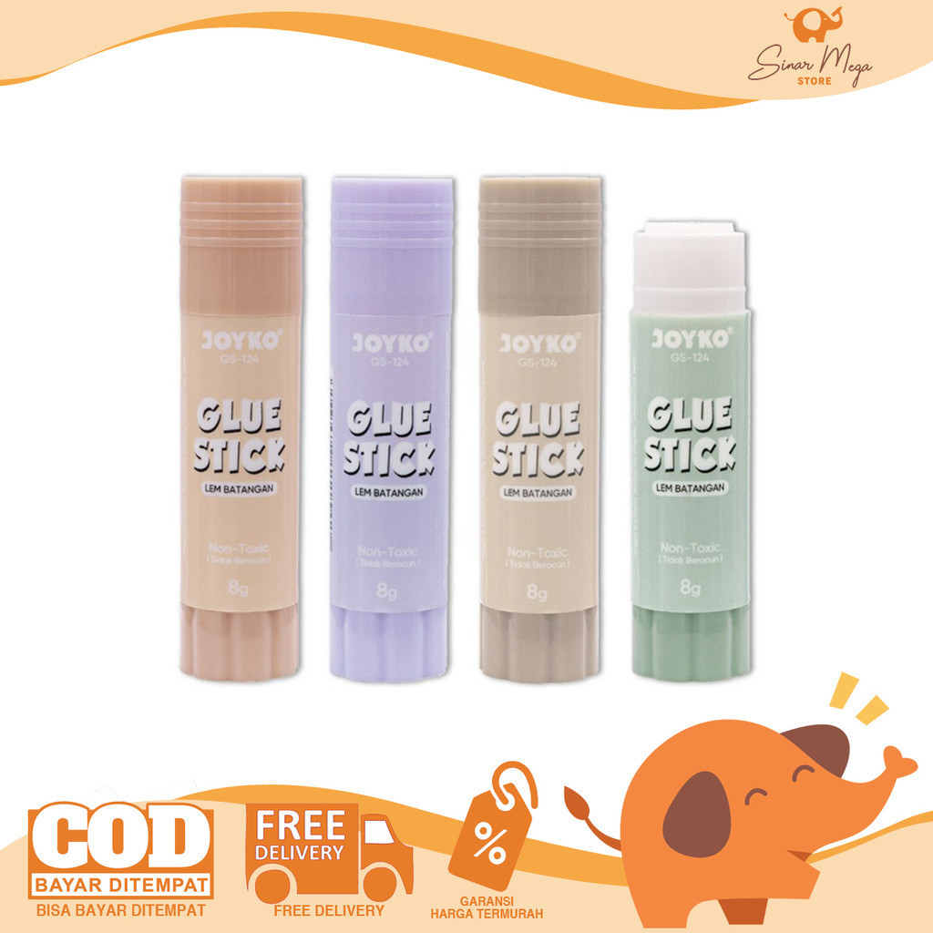 

Joyko Glue Stick GS-124 8gr Morandi Lem Batang Pastel
