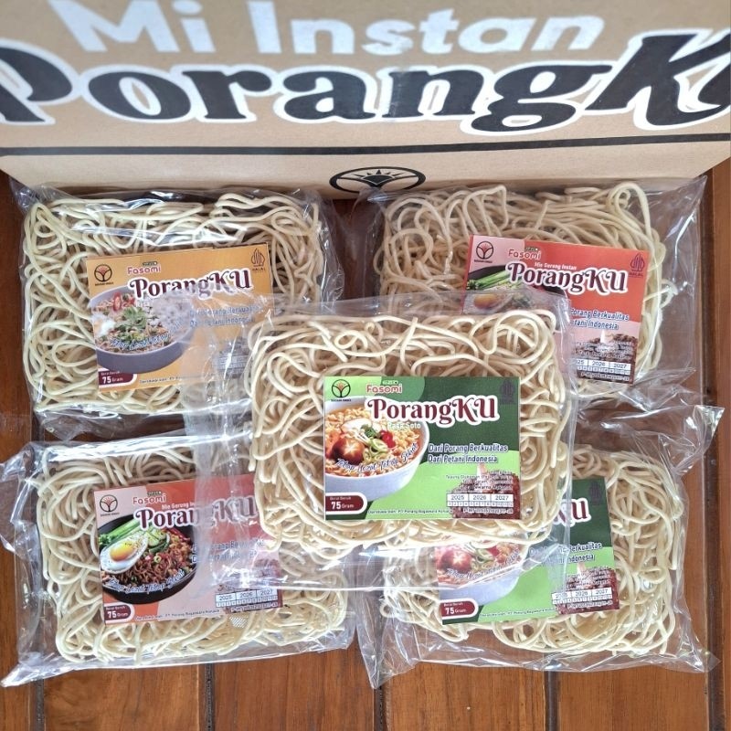 

Paket Hemat 5 Bungkus Mie Instan PorangKU | Mie Porang Instan Tanpa Pengawet, Pewarna, dan MSG